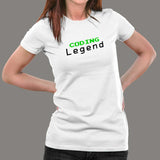 Coding Legend T-Shirt For Women Online