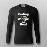 Magic of Coding: Real Skills Men's Tee