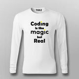 Magic of Coding: Real Skills Men's Tee