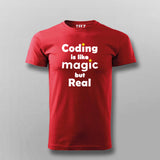 Magic of Coding: Real Skills Men's Tee