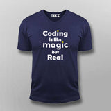 Magic of Coding: Real Skills Men's Tee