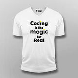 Magic of Coding: Real Skills Men's Tee