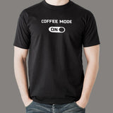 Coffee Mode On T-Shirt - Brew, Code, Repeat