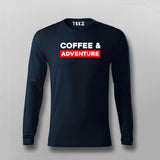 Coffee And Adventure T-Shirt For Men