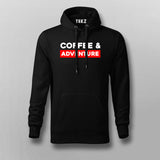 Coffee And Adventure Hoodies For Men Online India