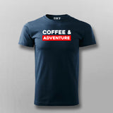 Coffee And Adventure T-Shirt For Men