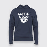 Coffee And Dog T-Shirt For Women