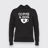 Coffee And Dog T-Shirt For Women