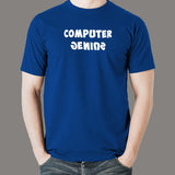 Men's Computer Genius Tech Savvy Tee