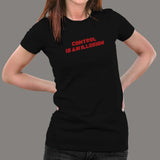 Control Is An Illusion T-Shirt For Women Online India