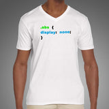 Cool Coding And Programming V Neck T-Shirt For Men Online India