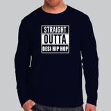 Straigh Outta gym Desi Hip Hop T-Shirt For Men