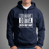 Straigh Outta gym Desi Hip Hop Hoodie For Men India 