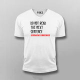 The Forbidden Sentence Men's Tee - Dare to Read More