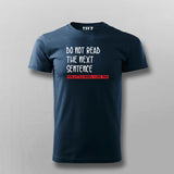 The Forbidden Sentence Men's Tee - Dare to Read More