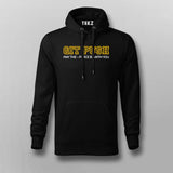 Developer May the Git Push Force Be With You Programmer Funny Hoodies For Men Online India