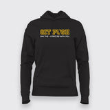 Developer May the Git Push Force Be With You Programmer Funny Hoodies For Women Online India