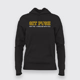 Developer May the Git Push Force Be With You Programmer Funny Hoodie For Women Online India