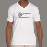 Digital Marketing Manager Men’s Profession V-Neck T-Shirt Online India