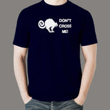 Dont Cross Me Angry Cat T-Shirt For Men