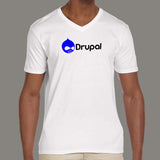 Drupal V Neck T-Shirt For Men Online India