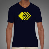 Javascript V Neck T-Shirt For Men Online India