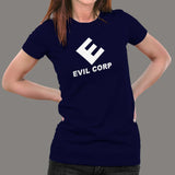 Evil Corp Women's Tee - Embrace Your Inner Villain