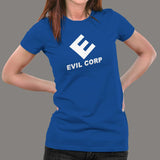 Evil Corp Women's Tee - Embrace Your Inner Villain