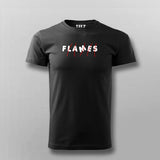 FLAMES Friendship design T-shirt For Men