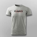 FLAMES Friendship design T-shirt For Men