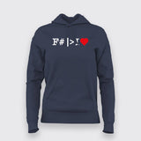 F Sharp Hoodies For Women