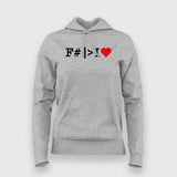 F Sharp Hoodies For Women