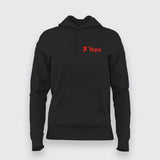 Flare Logo Hoodies For Women