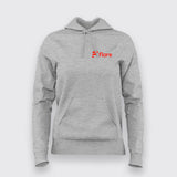 Flare Logo Hoodies For Women