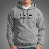 Fluent in JavaScript [JS] Men's Programming Hoodies Online India