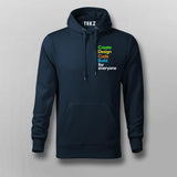 Create, Design, Code: Google Philosophy Hoodie & Zipper Hoodie