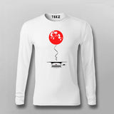 Full moon blood IT Full sleeve T-shirt For Men Online Teez