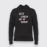 GAS CLUTCH SHIFT REPEAT T-Shirt For Women