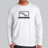 Empower Her - 'Girls Can Code' Cotton T-Shirt for Men