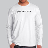 Give Me a Break Tee - The Programmer's Plea