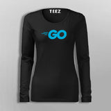 Golang Developer Fullsleeve T-Shirt For Women Online