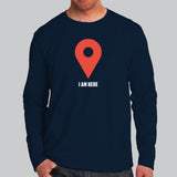 I Am Here - Google Maps T-Shirt - Navigate Life