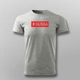 #Gussa Hindi T-shirt For Men