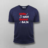 HORN NAI GAANA BAJA Hindi Funny T-shirt For Men