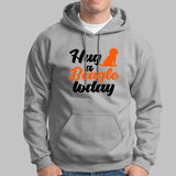 Hug A Beagle Today Hoodies For Men