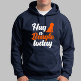 Hug A Beagle Today Hoodies India