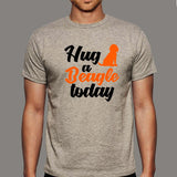 Hug A Beagle Today T-Shirt For Men