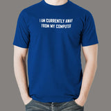 Funny Geeky Humor Statement T-Shirt For Men Online India