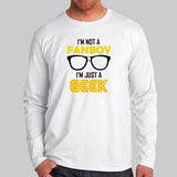 I Am Not A Fanboy Just A Geek - Tech Enthusiast Tee