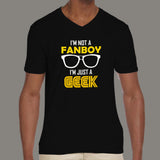 I Am Not A Fanboy Just A Geek Programmer V Neck T-Shirt For Men Online India